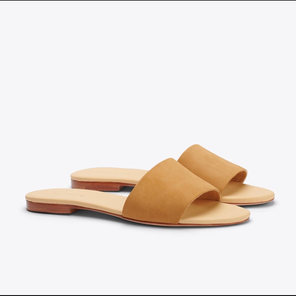 Nisolo Isla Slide in Sand size 6.5